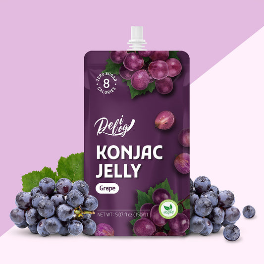 Delilog Konjac Jelly (Grape) 150ml