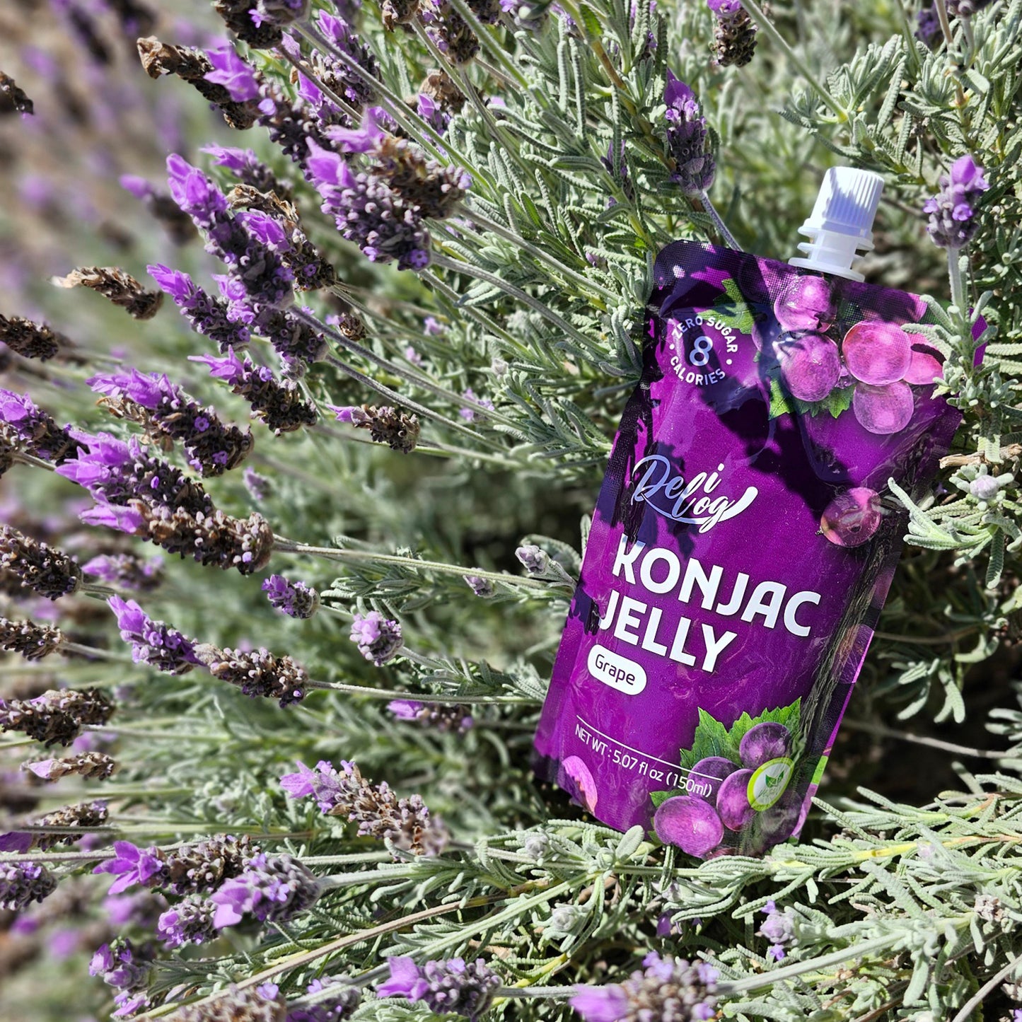 Delilog Konjac Jelly (Grape) 150ml