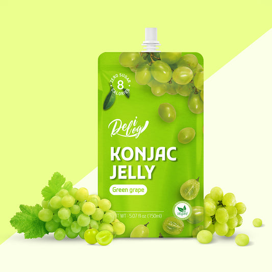 Delilog Konjac Jelly (Green Grape) 150ml