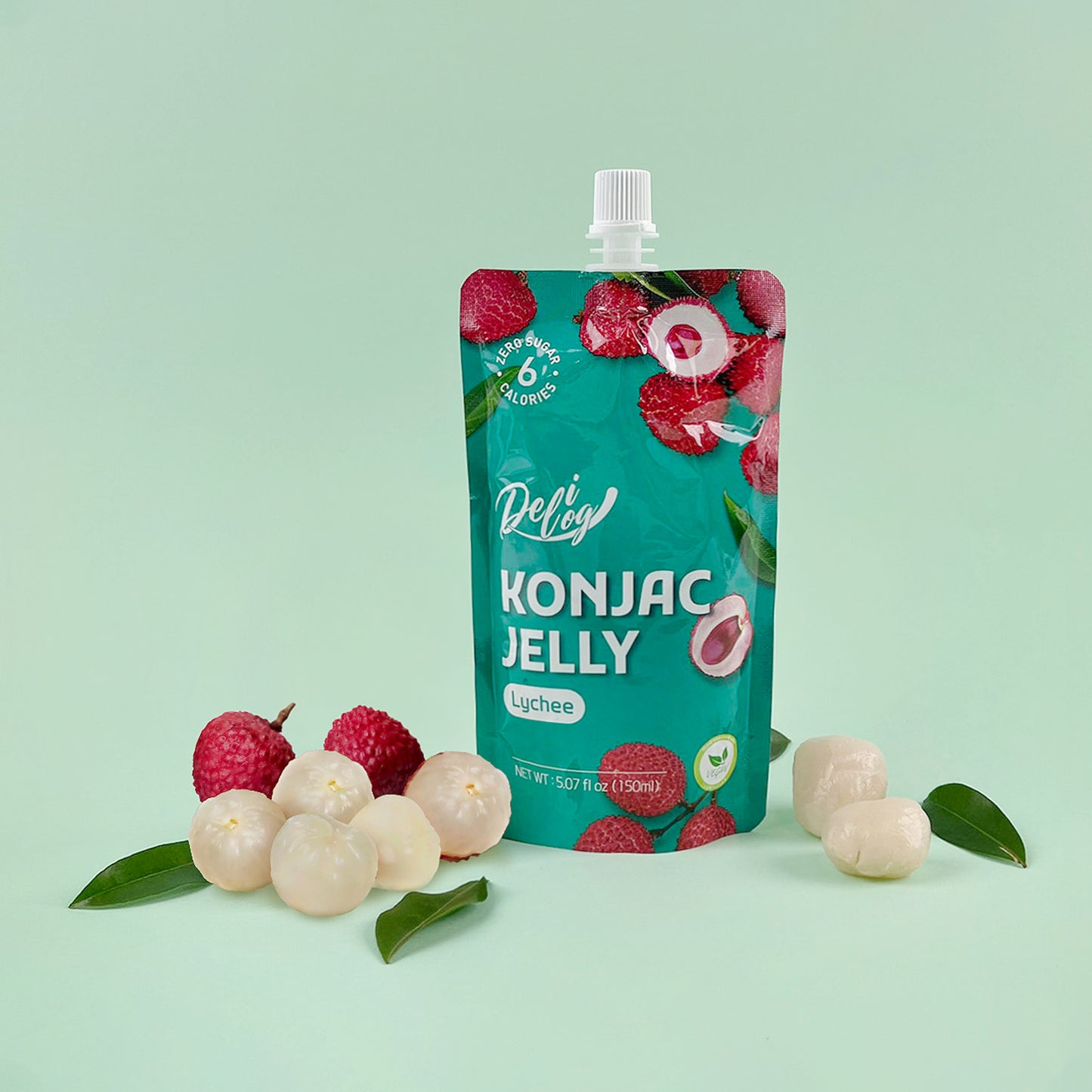 Delilog Konjac Jelly (Lychee) 150ml