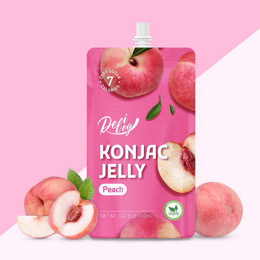 Delilog Konjac Jelly (Peach) 150ml