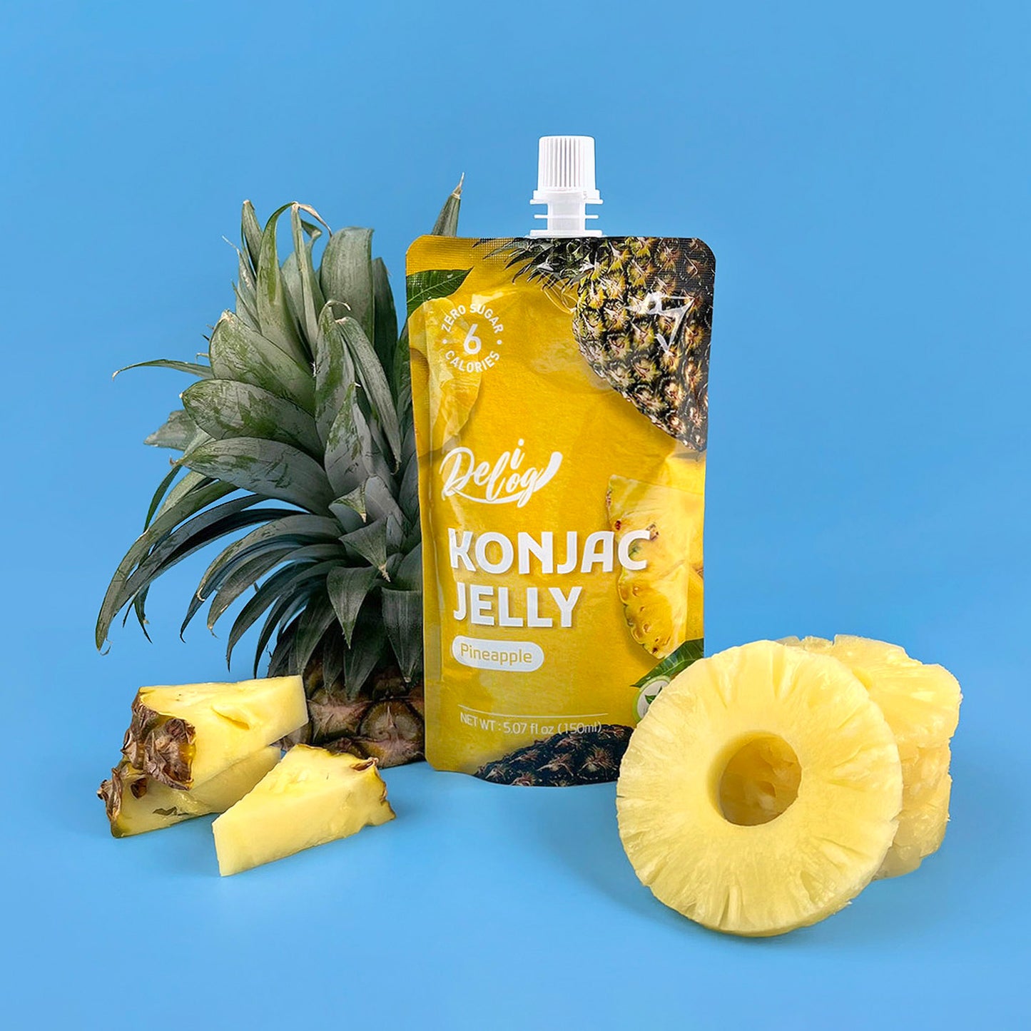 Delilog Konjac Jelly (Pineapple) 150ml