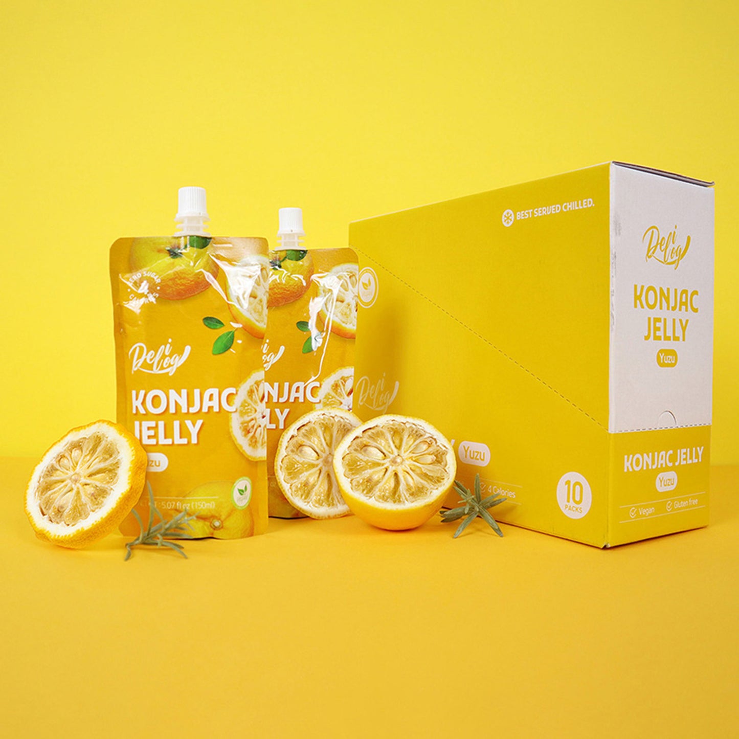 Delilog Konjac Jelly (Yuzu) 150ml