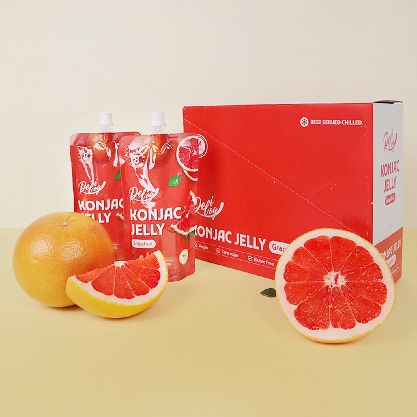 Delilog Konjac Jelly (Grapefruit) 150ml