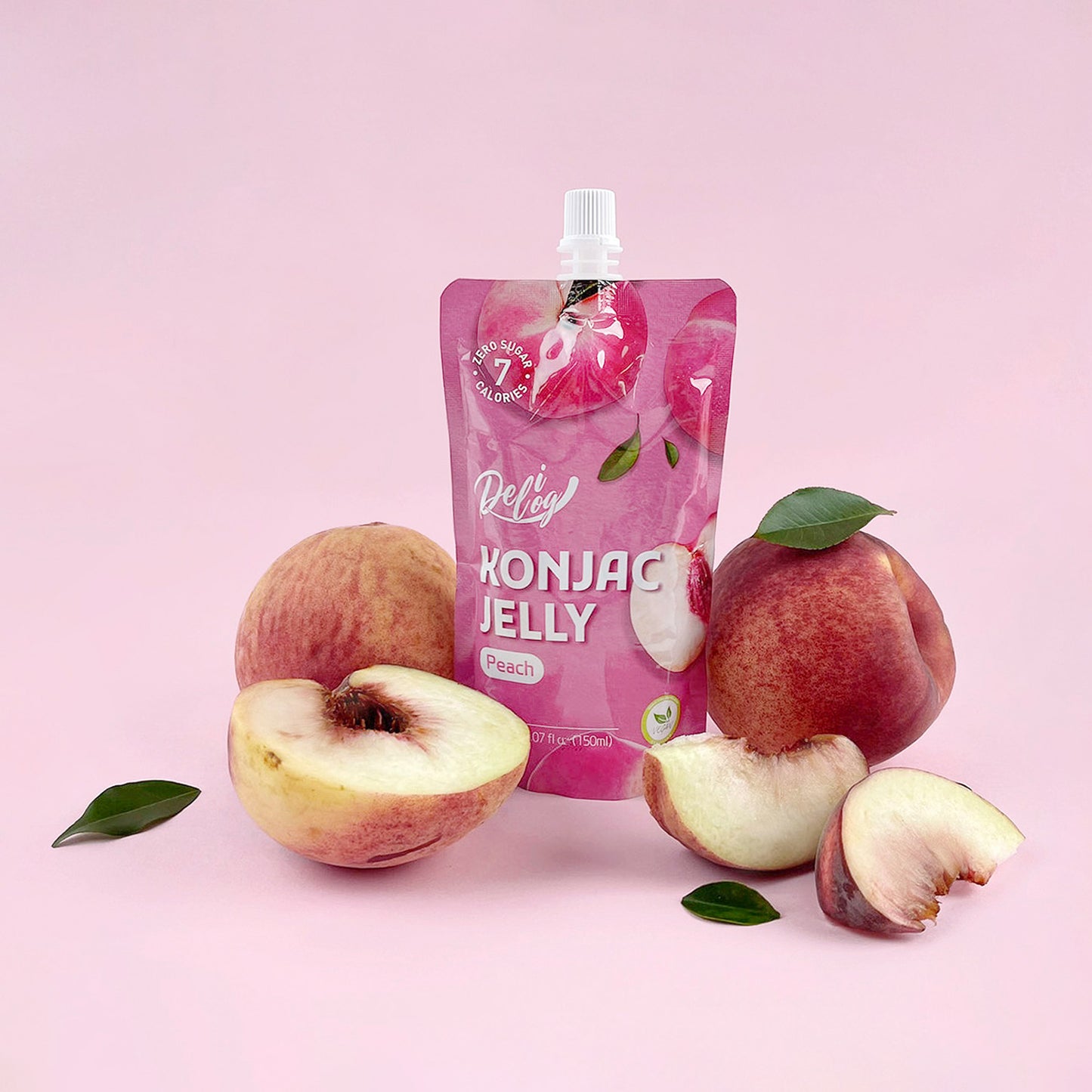 Delilog Konjac Jelly (Peach) 150ml