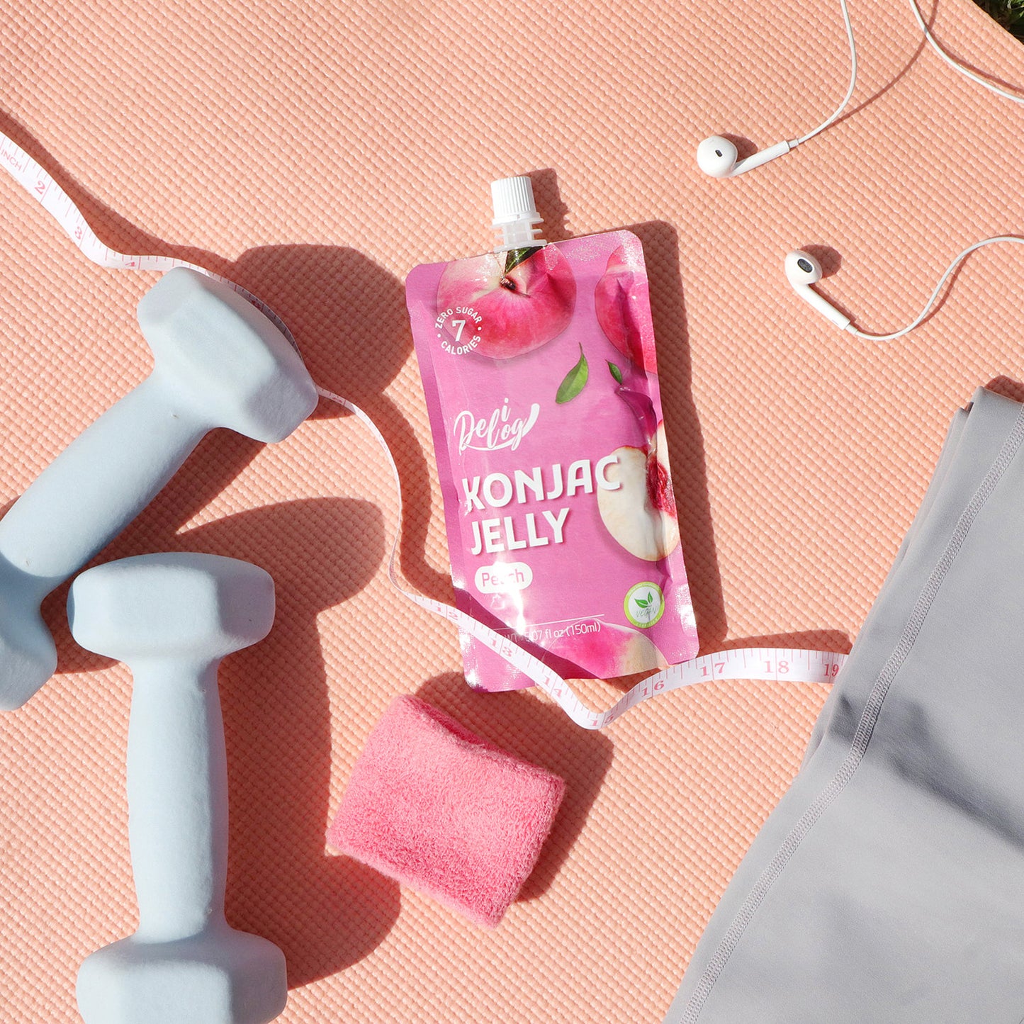 Delilog Konjac Jelly (Peach) 150ml