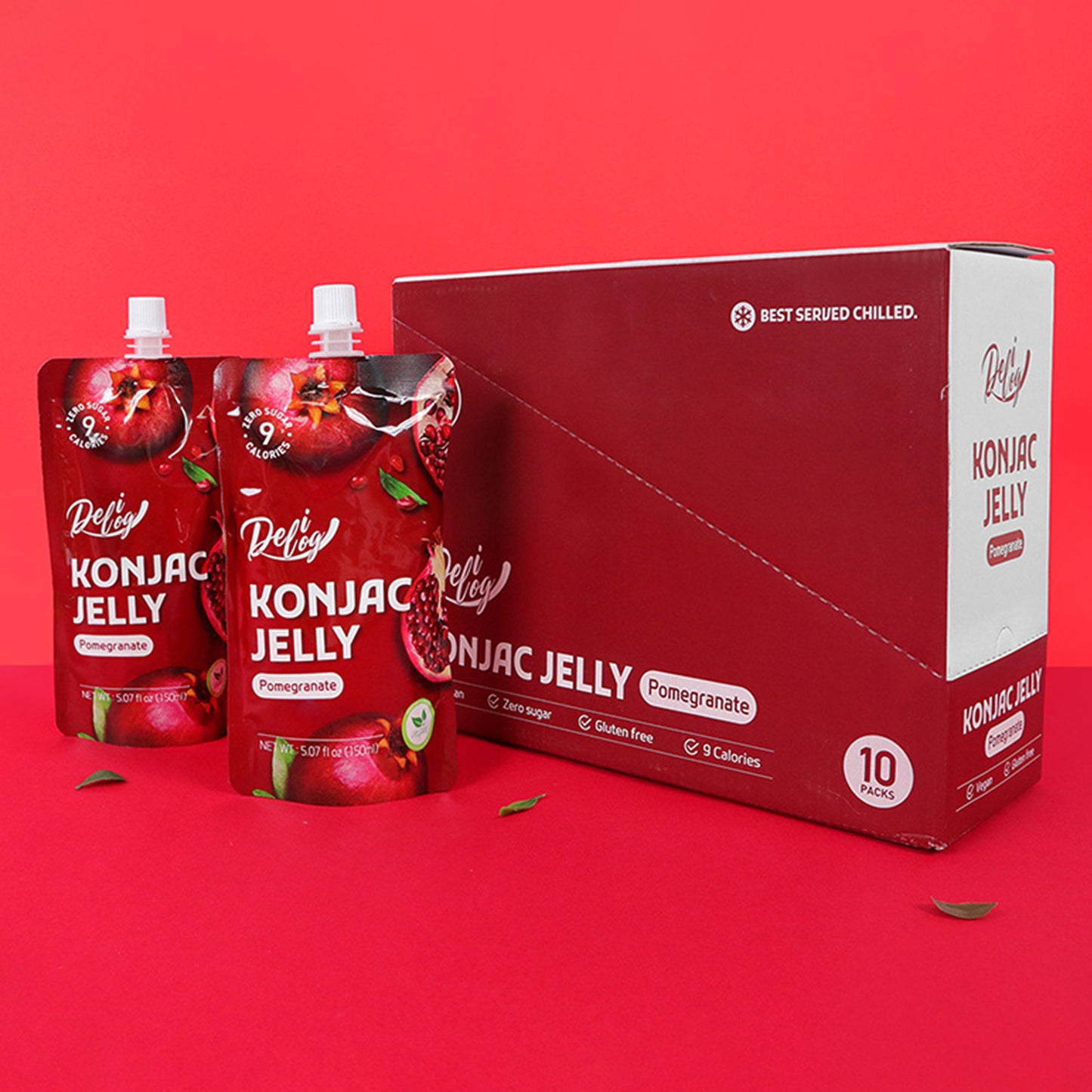 Delilog Konjac Jelly (Pomegranate) 150ml
